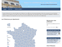 Tablet Screenshot of horaires-prefecture.fr